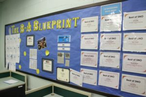 The BluePrint earned another award for its Wall of Fame when it earned a third Distinguished Site honor last week.