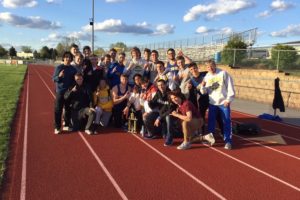 The boys track team added to the trophy case yesterday with another ICC championship.