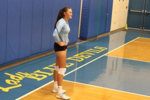 Abby Luensmann will play volleyball next year at Juniata College