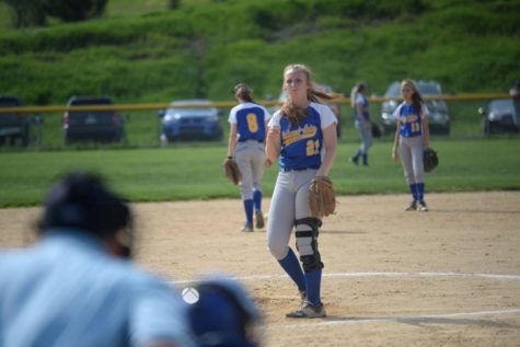 Maddie Miller pitched a complete-game shutout in her first start since tearing her ACL.