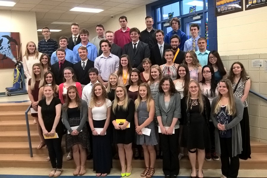 B-A seniors did well for themselves at Mondays Awards Recognition.