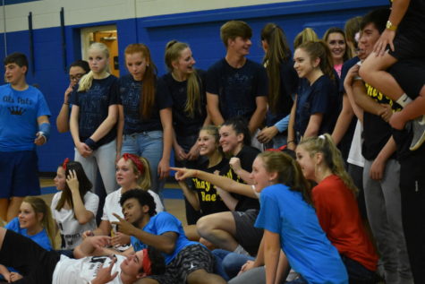 Everyone involved in the Homecoming skit night had a night full of fun and laughter. 