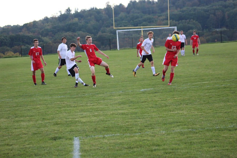 Corey Johnston had Tyrones only goal in a win over Bellefonte.