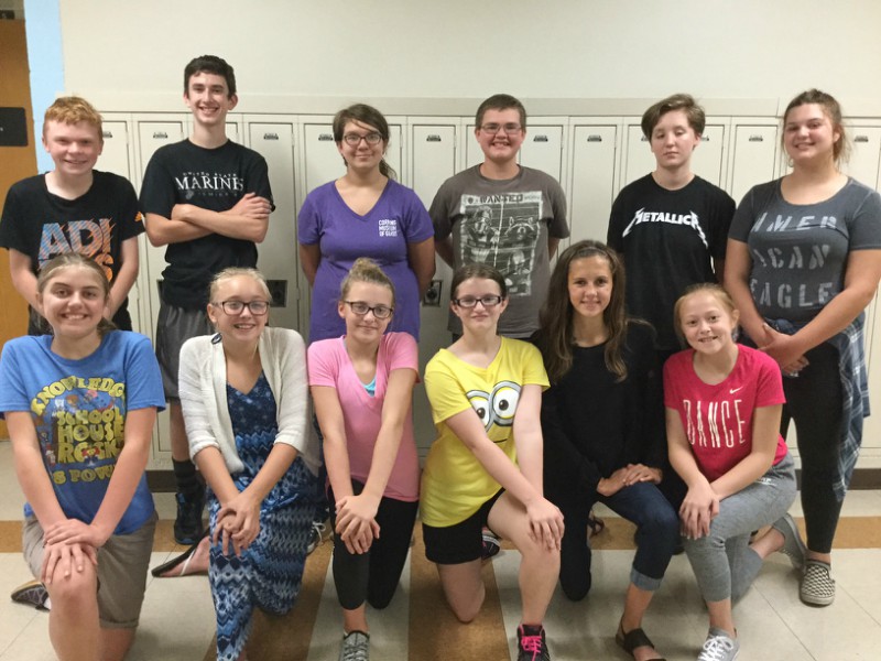 The B-A junior high speech team had a big day in its first meet.