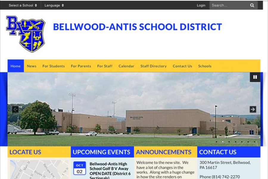 The new BASD website is more streamlined, more vibrant, and more informational than its predecessor. 