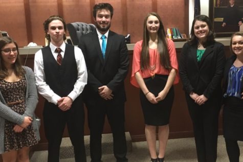 Its been a couple of years since B-A sent a mock trial team into competition. The 2016 team competed twice at the Hollidaysburg Courthouse.