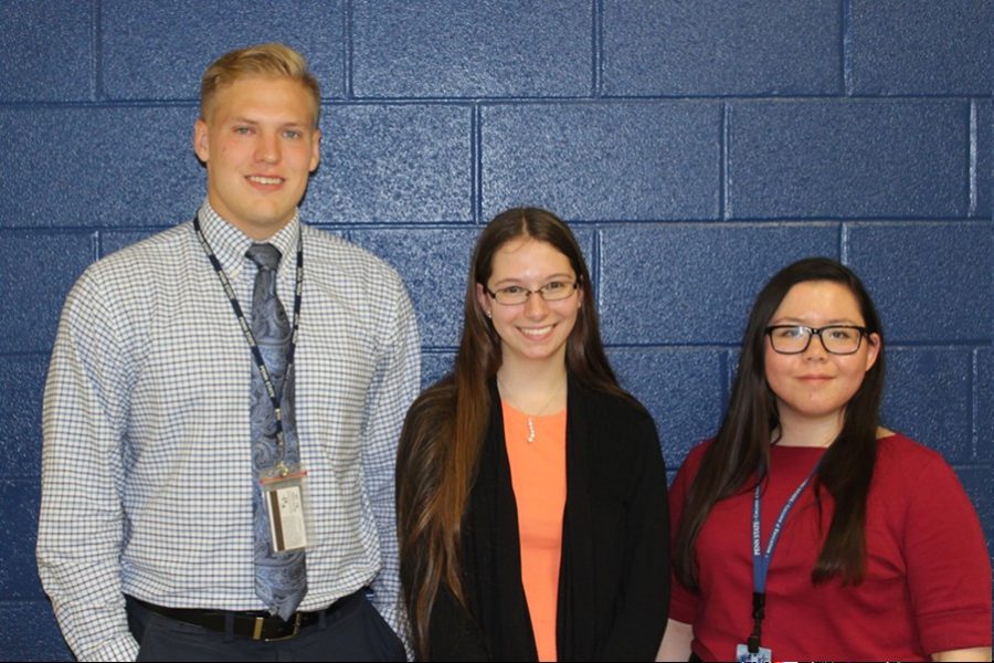 Mr. Nawrocki, Miss Mowery, and Miss Lui are beginning their student teaching experience at Bellwood-Antis.