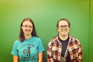Kaitlyn Farber and Kyra Woomer will be making their third appearances at District band.