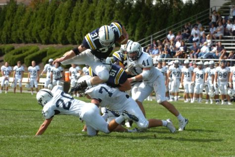 Josh Kleinfelter still holds several school records from his days playing football at Lycoming.
