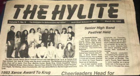 The story on the senior high band festival was originally published in The Hylite newspaper. 