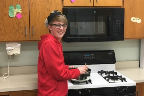 Tristan Claypoole has shined this year in Home Economics.