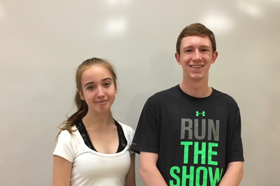 Haley Campbell and Sam Gormont grew from their national speech competition.