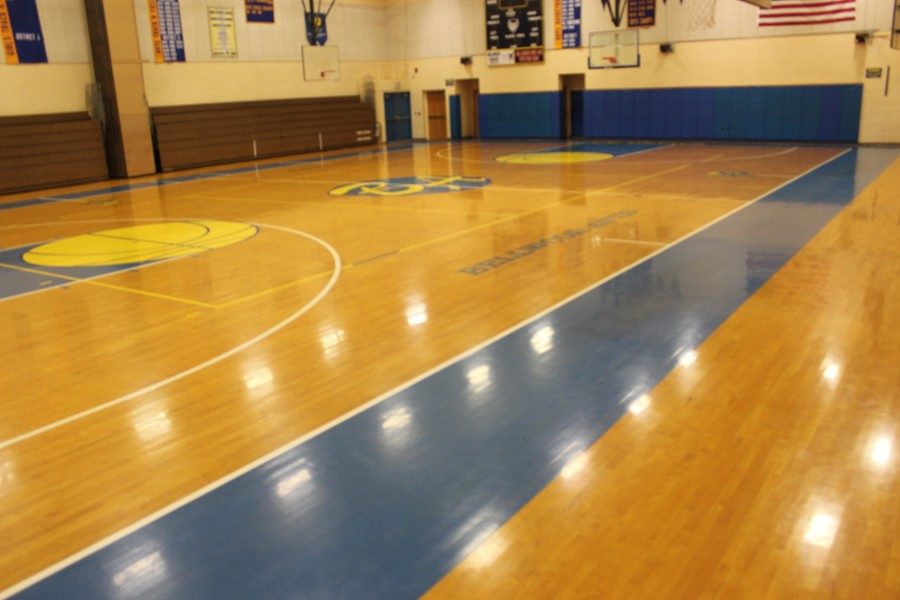 The Bellwood-Antis High School gym is getting a major face lift in an effort to make the area safer.