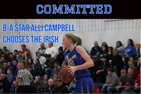 Alli Campbell gave a verbal commitment this week to play basketball at Notre Dame.
