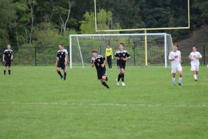 The soccer team continued its struggle to score goals in a 3-0 loss to Hollidaysburg.