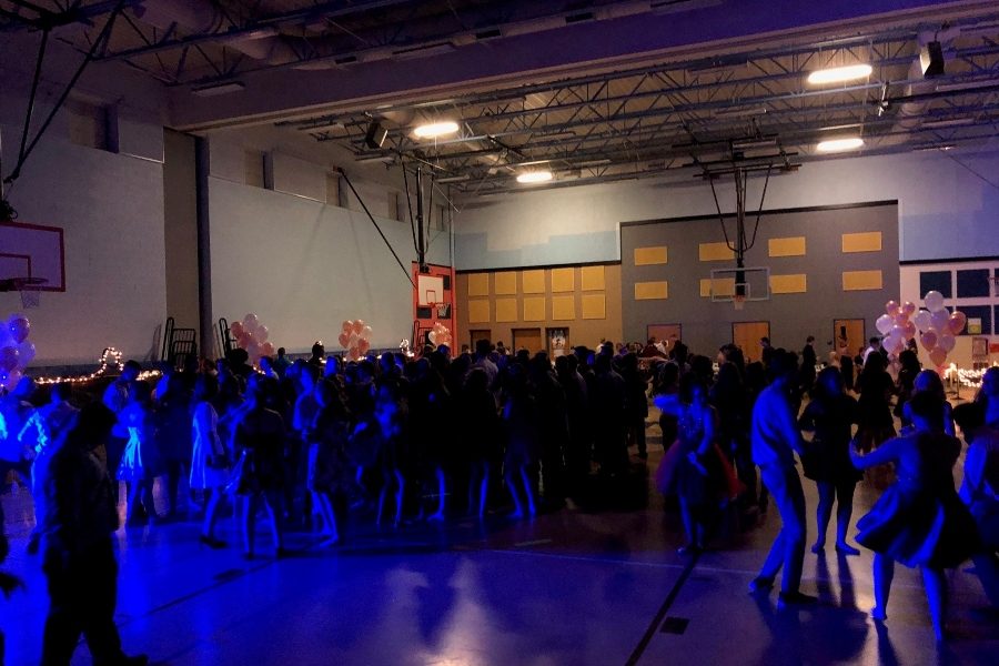More than 200 students attended the Homecoming dance.