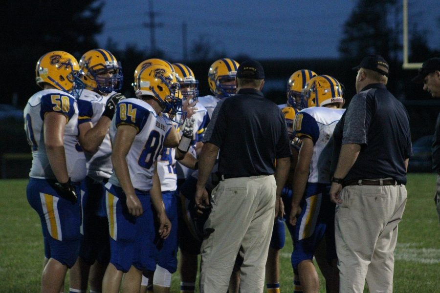 The jayvee football team continued to roll on Monday night.