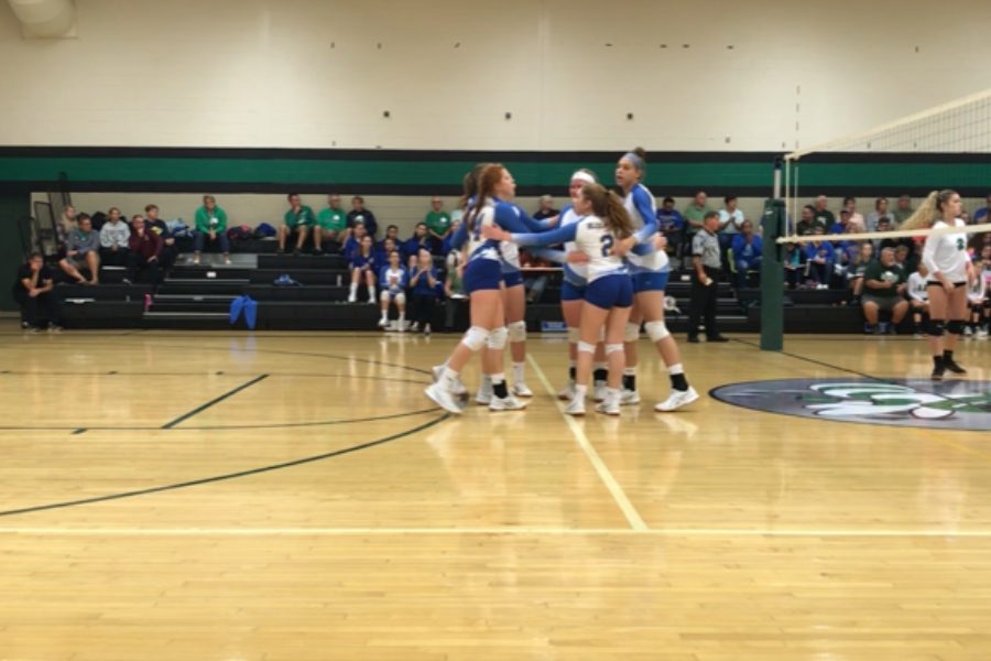 The volleyball team defeated Juniata Valley last night 3-1.