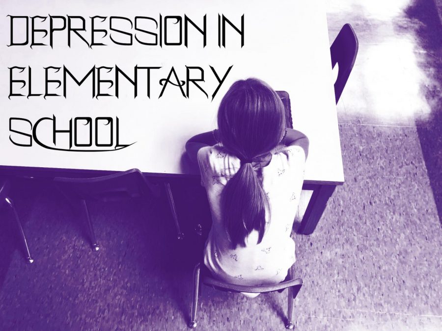 More and more elementary aged students are showing signs of depression.