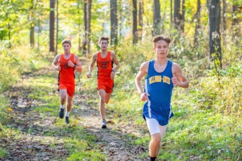 Kenny Robinson is nearing the 18s in his sophomore season in cross country.
