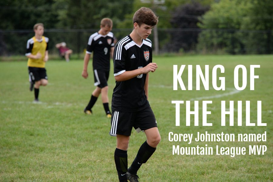 Corey Johnston claimed B-As third Mountain League soccer MVP award in the last six seasons this week.