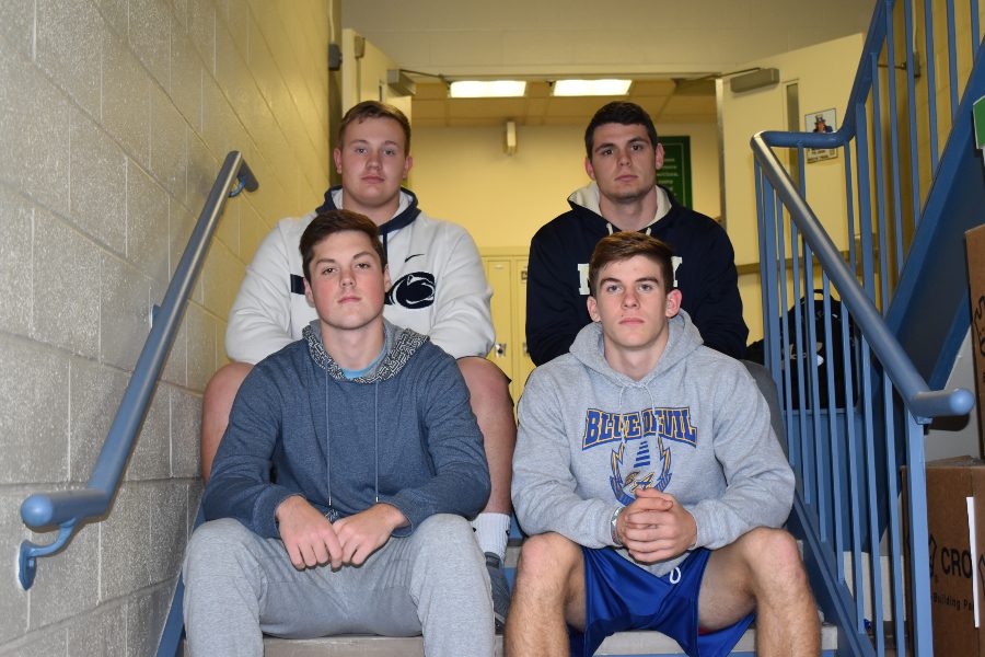 Bellwood-Antis+had+four+foootball+players+named+to+the+All-ICC+first+team.+They+were+%28front+row%2C+l+to+r%29%3A+Troy+Walker+and+Alex+Schmoke%3B+%28back+row%2C+l+to+r%29%3A+Evan+Pelligrine+and+Caden+Nagle.