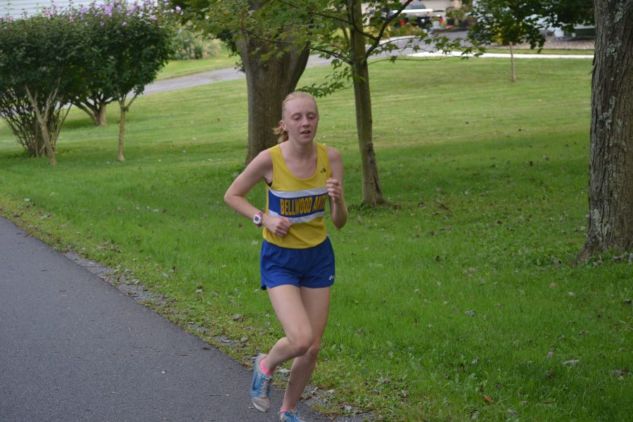 Jenna Bartlett had a blast at the PIAA cross country championships in Hershey.