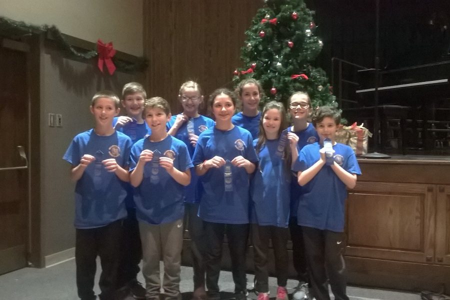 The B-A Blue reading team took first at its competition at Bellwood-Antis.