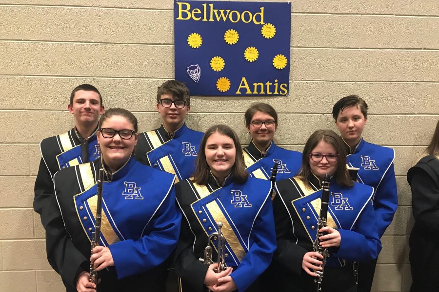 Seven B-A middle and high school students took part in County Band.