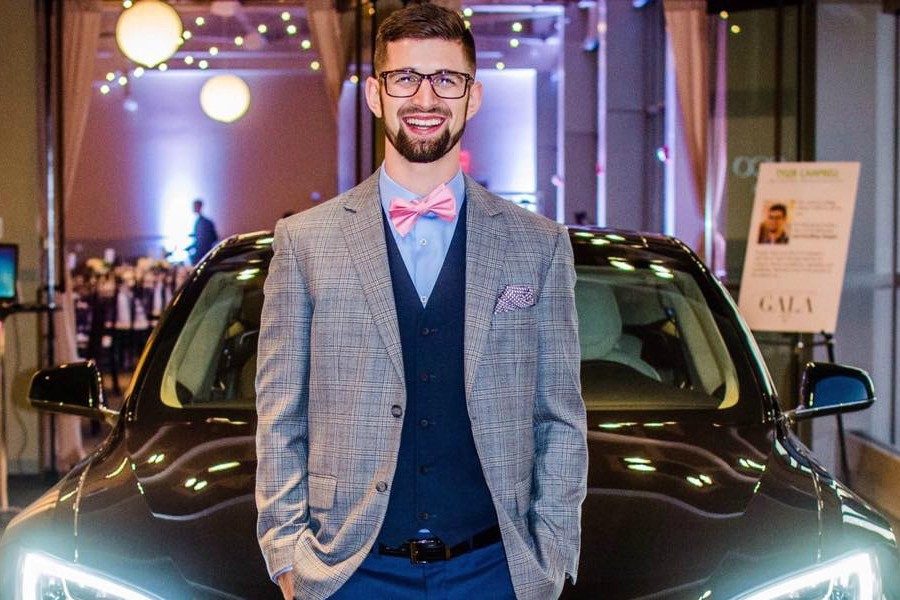 Tyler Campbell left Pennsylvania to work on the West Coast for Tesla.
