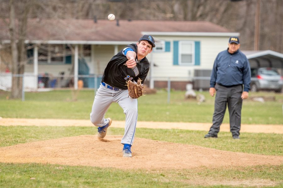 Caden Nagle logged the pitching win for Belwood-Antis against Glendale.