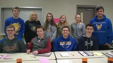 The Jr. High Scholastic Scrimmage Team had a successful year competing against area schools.