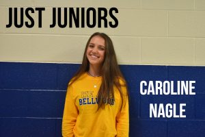 Caroline Nagle is an active member of the junior class.