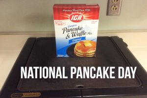 Have a short stack on National Pancake Day.
