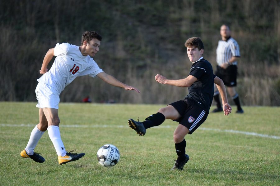Corey Johnston tied a Bellwood-Alumnus at the top of the co-op soccer teams all-time scoring list.