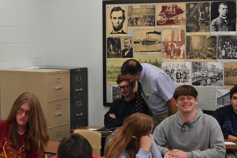 Mr. Robert McMinn is retiring this year after 33 years as a teacher.