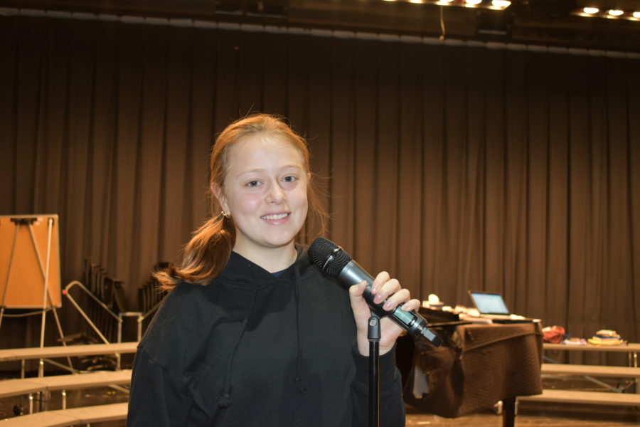 Jayce Miller is one of four B-A singers to reach District Chorus.