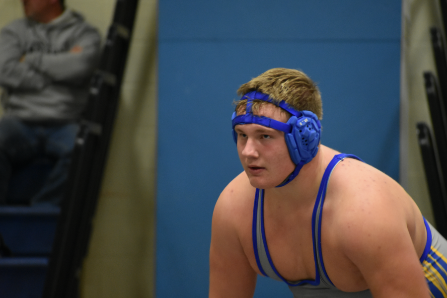 Evan Pellegrine returns for the wrestling team as a candidate to make it to Hershey.