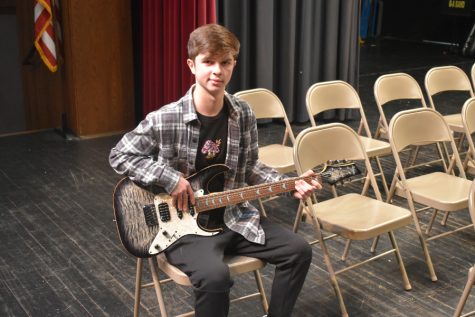 Cole Cherry is earning recognition for his skills on the guitar.