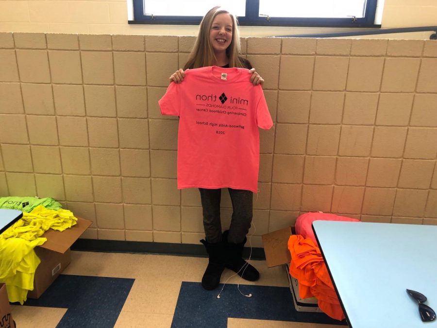 Receiving a mini-THON t-shirt has become as big a tradition at B-A as the mini-THON itself.