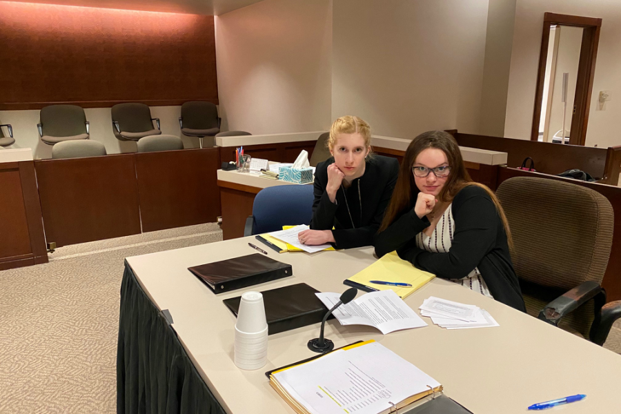 Mock Trial District meet; February 27, 2020. (Courtesy photo)
