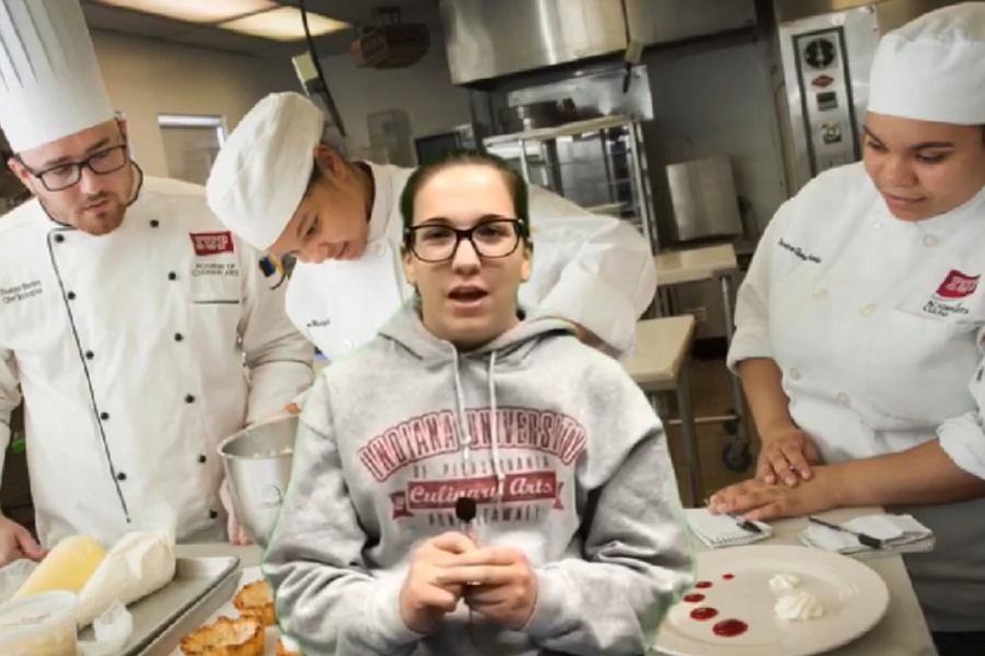 Gabriella Finn is headed to IUP Culinary School.