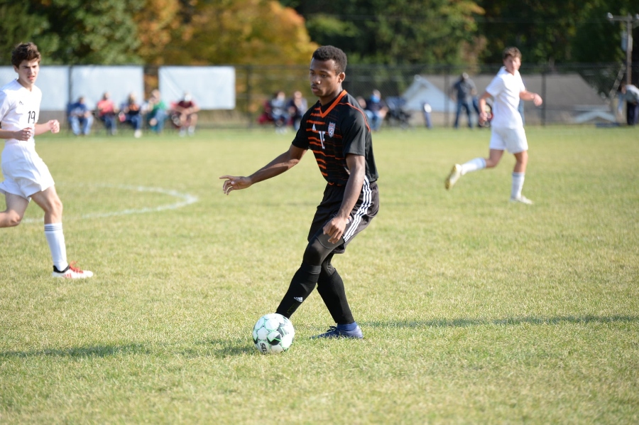 Despite a goal by Alex Taylor, the Tyrone/B-A soccer team fell to Clearfield yesterday, dropping to 5-7.