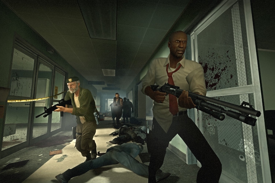 Left 4 Dead may not be a mental challenge, but its a a pretty fun zombie game.