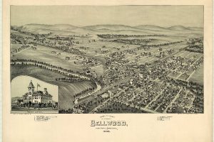 Fowler map of Bellwood, 1895.