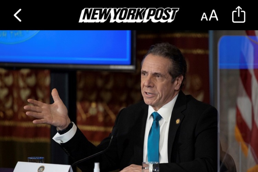 New York Gov. Andrew Cuomo has come under fire for his handling of his state's nursing homes during the early months of the pandemic.