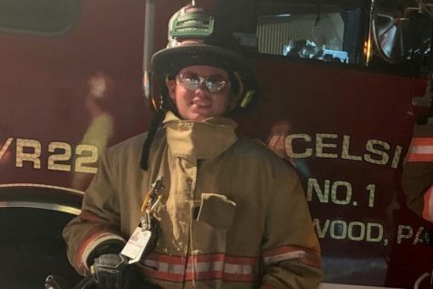 Joey Whiteford is a member of the Excelsior Fire Company.