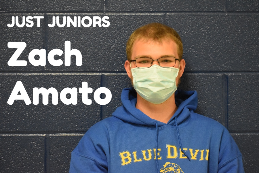 Zach Amato is spreading his wings during his junior year, though his only goal was to survive.