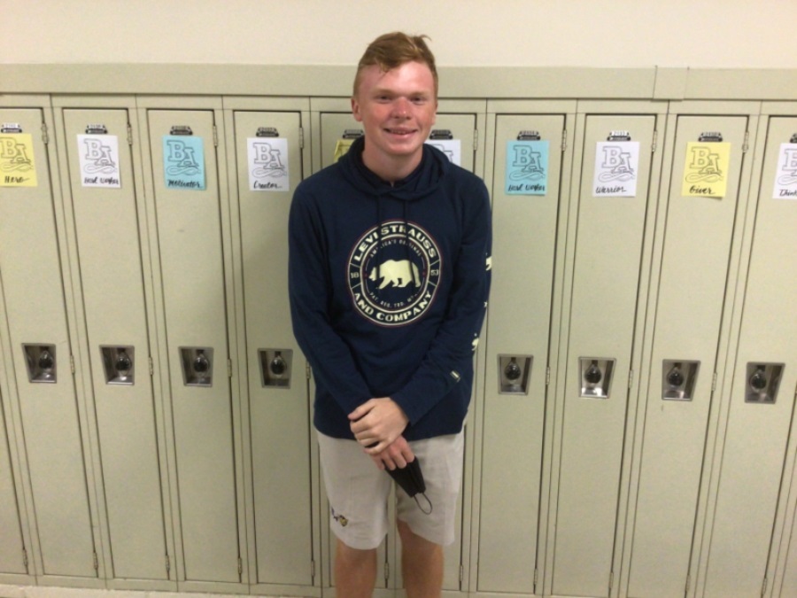 Senior Ethan Brown has been a leader for the 2021 B-A Golf team