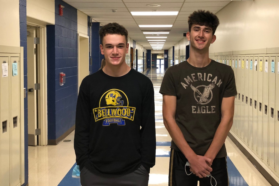 Brandon Cherry and Caedon Poe recently earned recognition from the National Merit Scholarship organization.